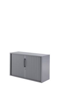 Huislijn Basic roldeurkast 72h x 120b x 43d cm, kunststof lamellen, stalen romp, 1 legbord